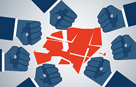 리더가 당파갈등 조장… 
정치보복 악순환 늪