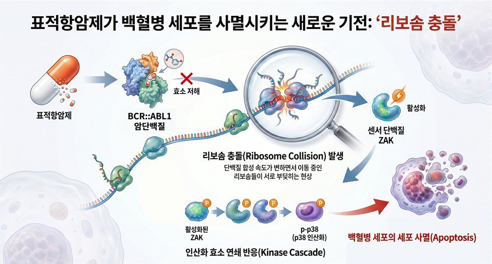 국내 연구진 ‘암세포 사멸’ 유도하는 백혈병 항암제 원리 규명